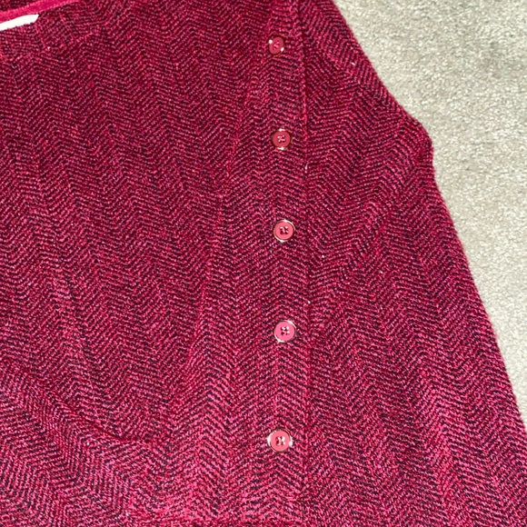 Maroon crew neck - M - Picture 3 of 4